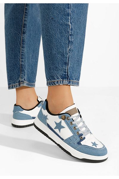 B T Shoes Sneakers Dama Franka Denim