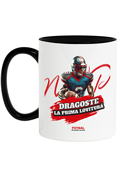 StoryGift Romania Cana Jucator Fotbal American Dragoste La Prima Lovitura, 33...