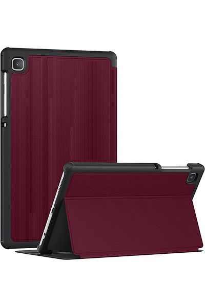 Karll Protective case for Samsung Galaxy Tab A7 Lite, TPU, burgundy/black, 8.7 inches