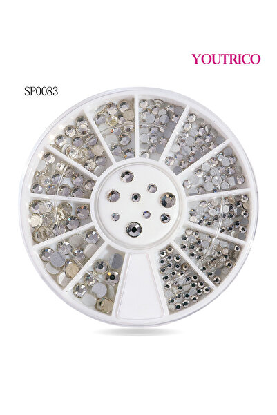 Youtrico ملحقات مثقاب الماء لفن الأظافر، قرص دوار ذو 38 شبكة