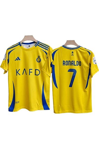 yenteks Tricou pentru adulți cu mânecă scurtă Al-Nassr 23/24 Ronaldo Sezon