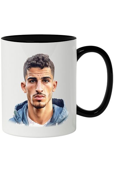 StoryGift Romania Mug With Paul Denino, Ice Poseidon, Streamer, Celebrity, Multicolor 330 ml, Ceramic, With