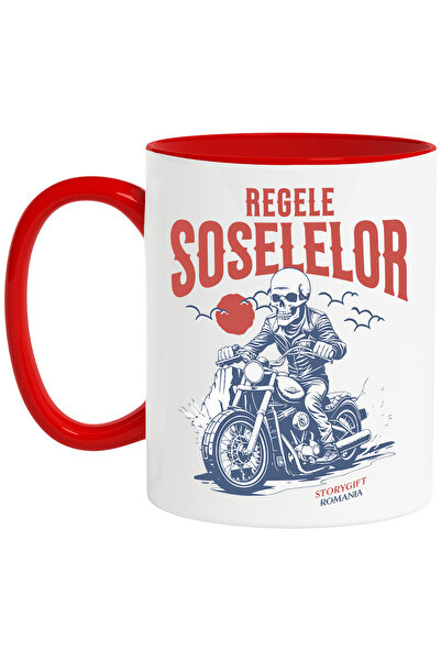 StoryGift Romania Cana Regele Soselelor Schelete Pe Motor Viteza Motocicleta,...