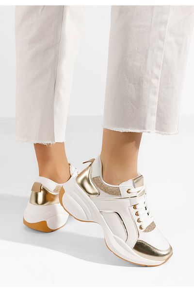 B T Shoes Sneakers Cu Platforma Daya Aurii