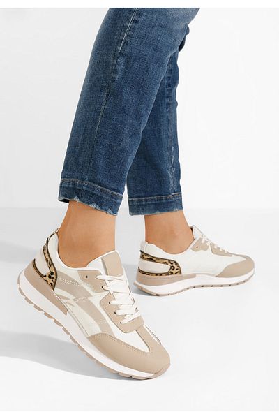 B T Shoes Sneakers Dama Silmia Kaki
