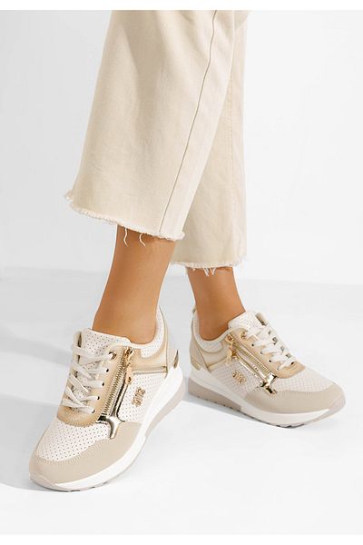 B T Shoes Sneakers Cu Platforma Kaileen Bej