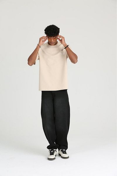 The Champ Clothing Ανδρικό μπλουζάκι με 2 νήματα με στάμπα Caeed Smithy