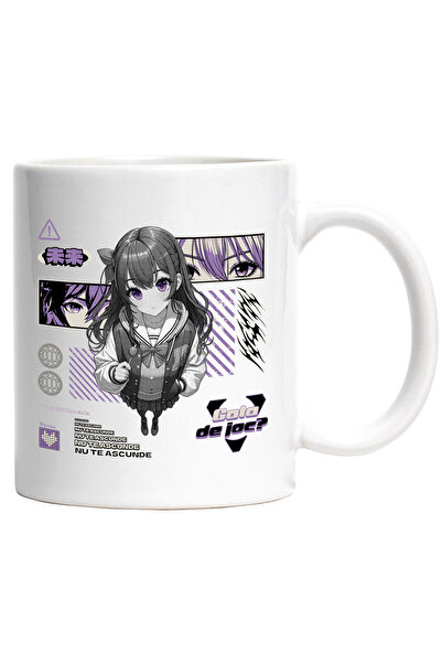 StoryGift Romania Cana Gata De Joc_ Text Nu Te Ascunde Fata Stil Anime Joc, 3...