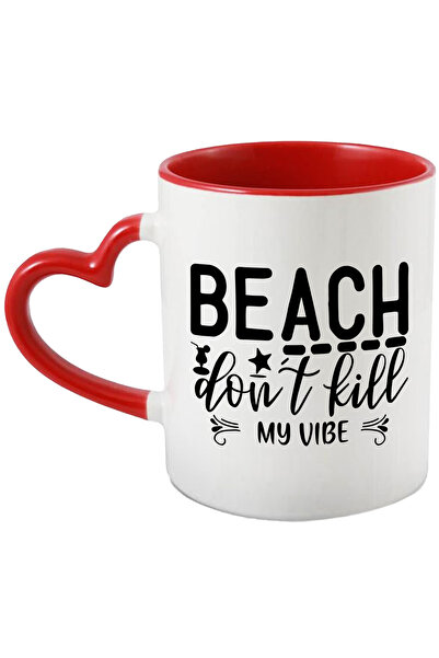 StoryGift Romania Cana Cu Un Mesaj In Engleza "beach, Don't Kill My Vibe" - Nu-mi Distruge Starea , Cu ,stg