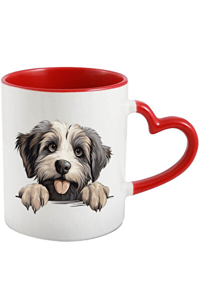 StoryGift Romania Cana Cu Un Catel Care Se Uita Peste Gard | Ilustratie | Fer...