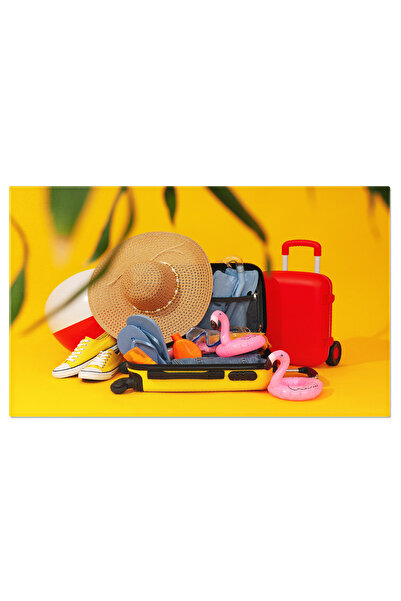 StoryGift Romania Tablou Canvas - Plante Tropicale: Accesorii Si Exotism