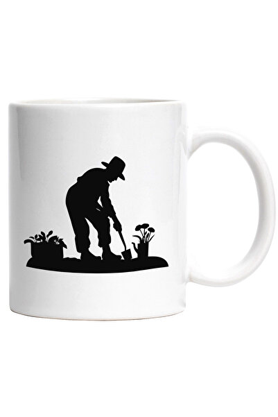 StoryGift Romania Cana Cu Un Om Gospodar Care Munceste Prin Gradina - Sapa Cu...