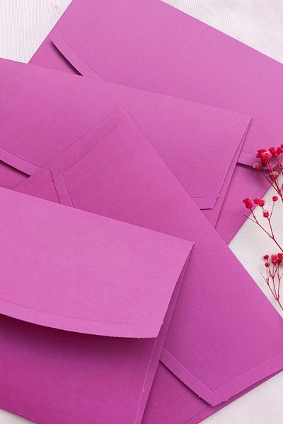 Dekorden 14X20 cm Thick Invitation Envelope - 100 Pieces