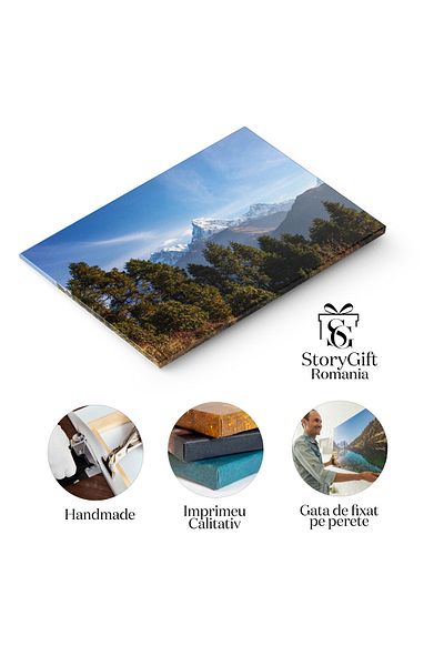 StoryGift Romania Tablou Canvas Priveliste Uimitoare A Annapurna South, Natura, Munte, Peisaj, Nepal, Himalaya, C
