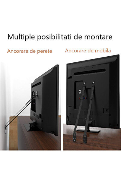 Empria Chingi asigurare impotriva daramarii televizorului si mobilierului, nailon si metal, protectie TV