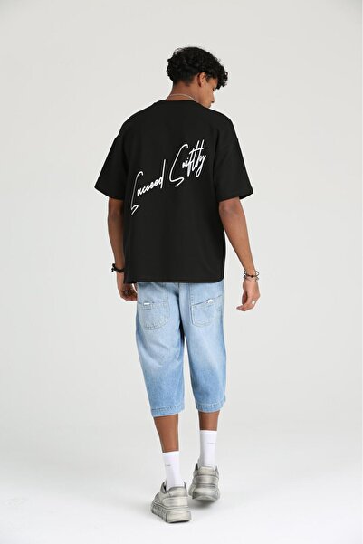 The Champ Clothing Ανδρικό μπλουζάκι με 2 νήματα με στάμπα Caeed Smithy