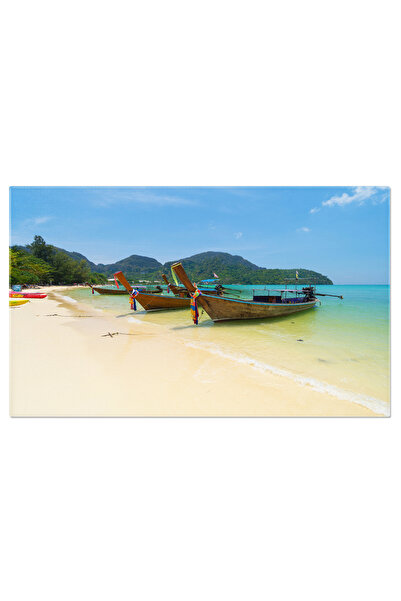 StoryGift Romania Tablou Canvas Ocean Si Plaja In Thailanda, Thailanda, Phuket, Ocean, Plaja, Fundal, Atractie, C