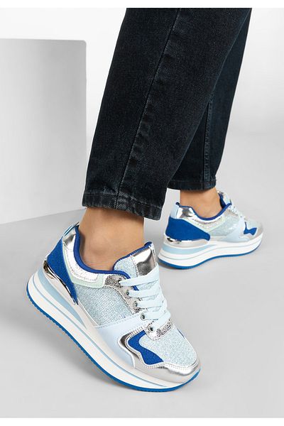 B T Shoes Sneakers Cu Platformă Daisie Bleu