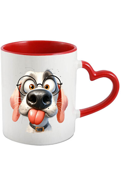 StoryGift Romania Cana Cu Un Catel Nebunatic | Ilustratie | Privire Ciudata |...