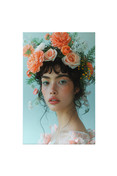 StoryGift Romania Canvas Painting Seduction And Style Woman With Seductive Ma...