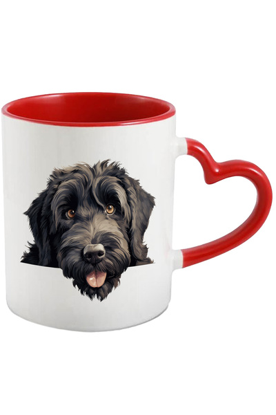 StoryGift Romania Cana Cu Un Catel Negru | Ilustratie | Blanos | Limba Scoasa...