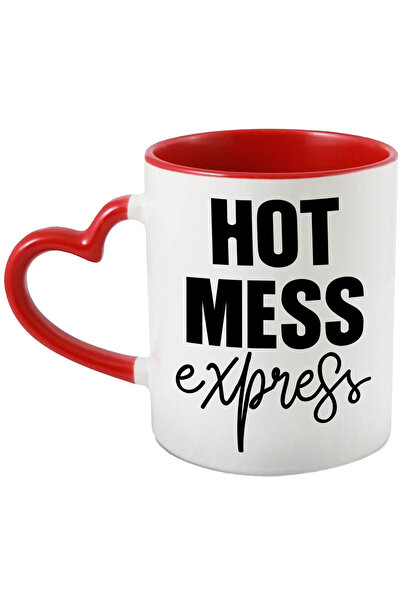 StoryGift Romania Cana Cu Textul In Engleza "hot Mess Express" - Dezastru Fie...
