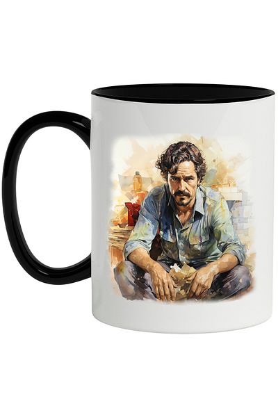 StoryGift Romania Mug With Joel Miller, The Last Of Us, Series, Fictional Character, Multicolor 330 ml,, With