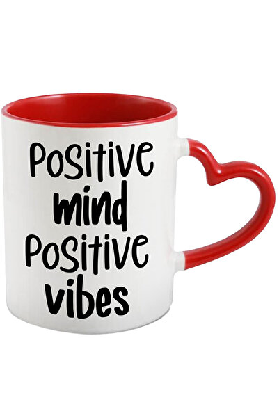 StoryGift Romania Cana Cu Textul In Limba Engleza "positive Mind, Positive Vi...