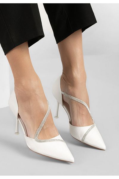 B T Shoes Elegant White Stiletto Shoes Lavada