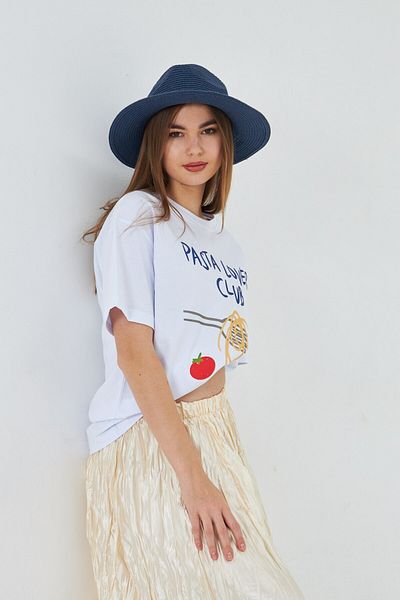 The Champ Clothing Tricou pentru femei 100% bumbac, confortabil, conceput pentru iubitorii de paste