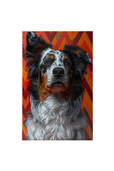 StoryGift Romania Tablou Canvas Îngrijorarea Câinelui Singuratic Așteptarea S...