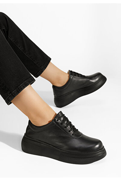 B T Shoes Pantofi Casual Cu Platformă Dalisa Negri