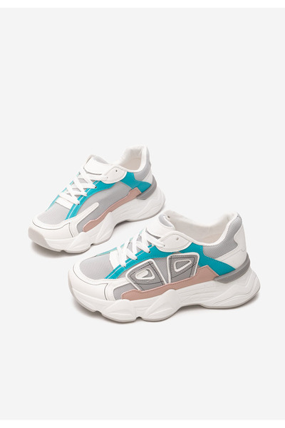 B T Shoes Bílé dámské tenisky Asora