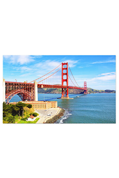 StoryGift Romania Tablou Canvas Situl Istoric Fort Point Arhitectura, Atractie, Bay, California, Punct Fort, Punc