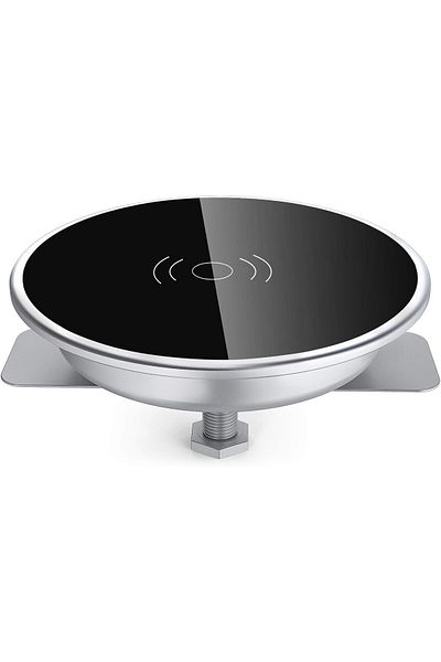 fulina Smart snap-on wireless charging pad, 15W, easy to install, compatible with many smartphones, white