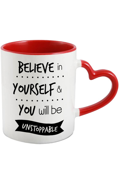 StoryGift Romania Cana Cu Mesaj In Engleza Believe In Yourself & You Will Be ...