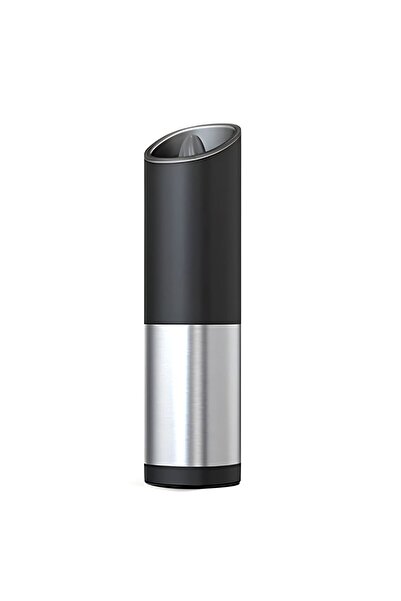 Generic مطحنة فلفل تعمل بالبطارية مع ضوء LED أزرق