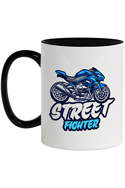 StoryGift Romania Cana Cu Mesaj In Engleza Street Fighter, Motocicleta, Sport...