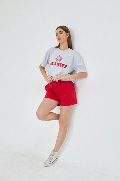 The Champ Clothing Vacanses Printed 100% Cotton Women's Comfort T-Shirt