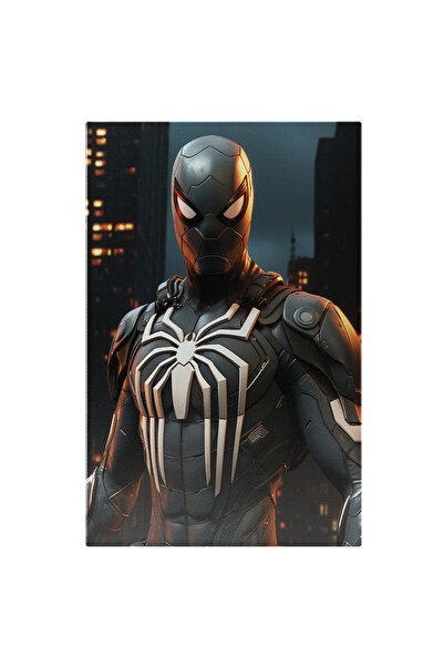 StoryGift Romania Tablou Canvas: Portret Spiderman In Costum Gri In New York ...