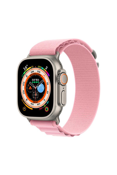 PSGT Apple Watch Uyumlu Seri 1/2/3/4/5/6/se/7/8/9 (38-40-41MM) Ve Seri10(42MM) Kordon Alpin