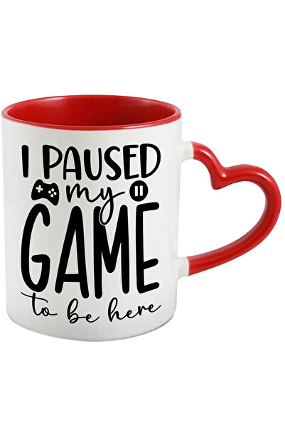 StoryGift Romania Cana Cu Textul "am Pus Pauza La Joc Pentru A Fi Aici" - Eve...