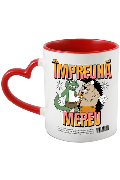 StoryGift Romania Cana Prieteni Crocodil Si Arici Impreuna Mereu Iubire, 330m...