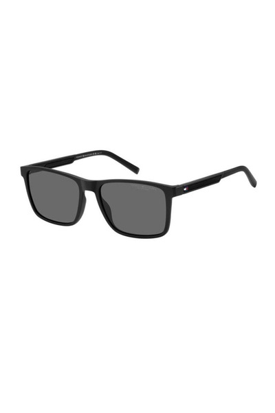 Tommy Hilfiger Ochelari de soare bărbătești TH2201/S 807/M9, Plastic, Negru, 56 mm