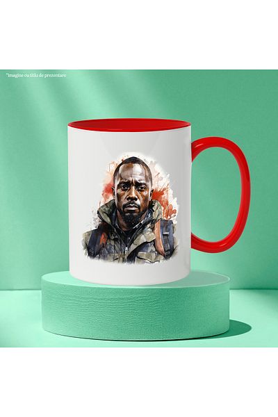 StoryGift Romania Mug With Colt Vahn, Deathloop, Fictional Character, Video Games, English Multicolor, With,STG.