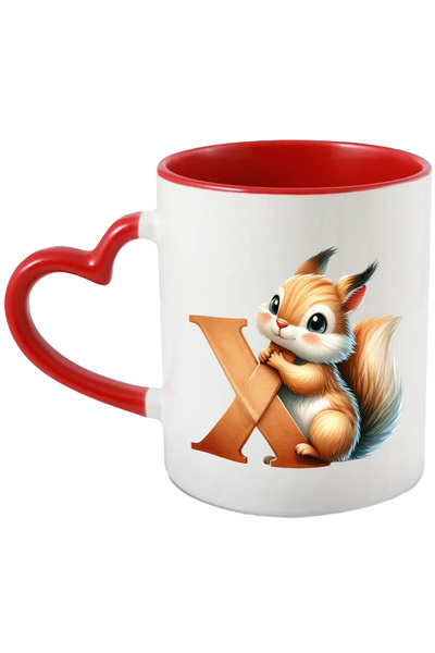 StoryGift Romania Cana Cu O Veverita Cu Litera "x", Ilustratie, Pentru Copii,...