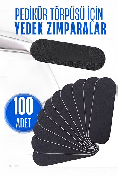 Transformacion 100 Pieces Foot Rasp Refill - Vest Rasp Sander & Pedicure Rasp Refill
