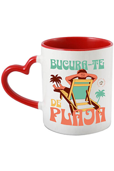 StoryGift Romania Cana Cu Om Pe Sezlong Plaja Tropicala Relaxare Text Bucura-...