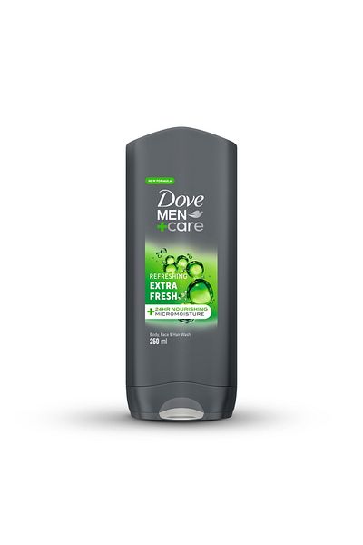 Dove Body And Face Wash Extra Fresh For Men 250 ml