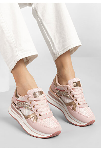 B T Shoes Sneakers Cu Platformă Camora Roz